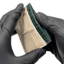 alligator card wallet