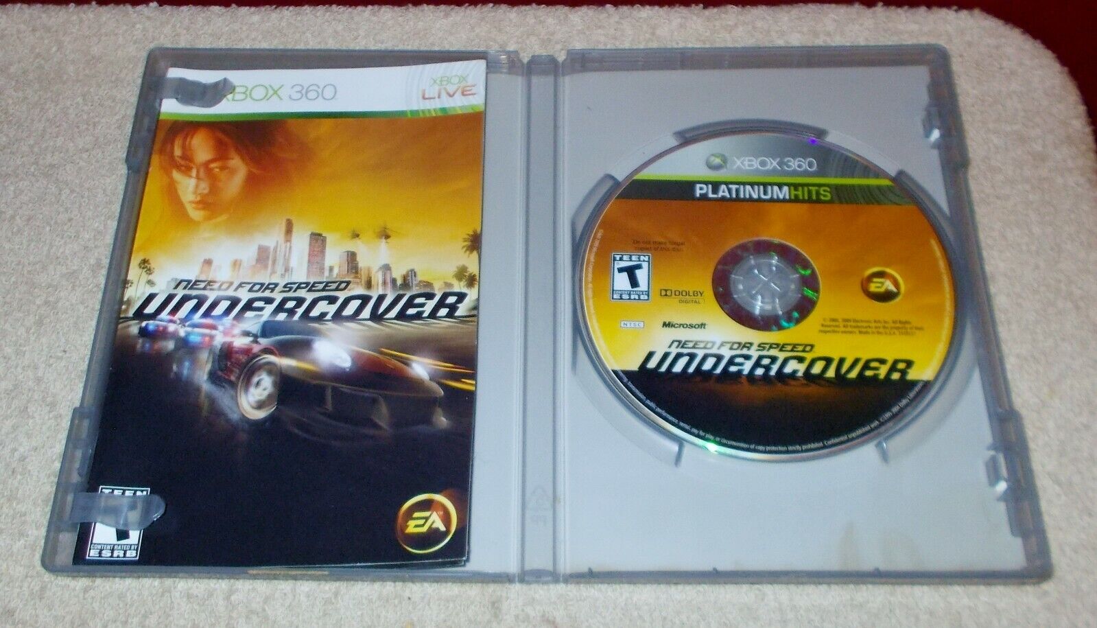 NEED FOR SPEED: UNDERCOVER - XBOX 360