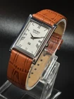 Vintage  Seiko Slim Quartz Men's Wrist Watch White Roman Dial