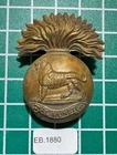 WW1 1915 All Brass Economy Issue Royal Munster Fusiliers Cap Badge   EB-1880