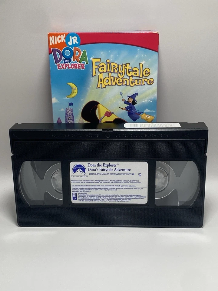 Dora the Explorer Fairytale Adventure VHS Video Tape 2004 Nickelodeon Nick Jr. - Image 3 of 4