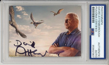 DAVID ATTENBOROUGH SIGNED AUTOGRAPH LIFE OF BIRDS PHOTOGRAPH PICTURE PSA DNA COA