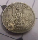 Photo of a 1949 George VI Shilling from an eBay listing that sold on Jul 14, 2026