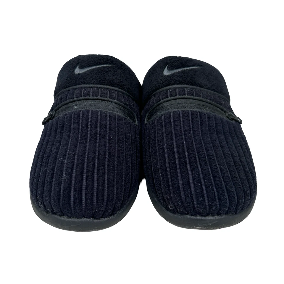 Nike Burrow Zapatillas Para Mujer EE. UU. 7 Negro Antracita Casa Zapatos Cremallera FJ6041-001 Foto 2 de 4