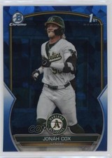 2023 Bowman Chrome Draft Sapphire Edition Jonah Cox #BDC-135 13rw
