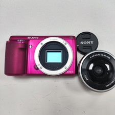 Sony Alpha NEX-F3 Mirrorless Digital Camera with 18-55mm Lens 3" Tilting LCD