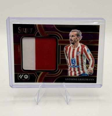 2025-26 Panini Select La Liga Antoine Griezmann Jumbo Swatches Purple /49