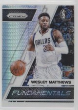 2017-18 Panini Prizm Fundamentals Hyper Prizm Wesley Matthews #36 e8o