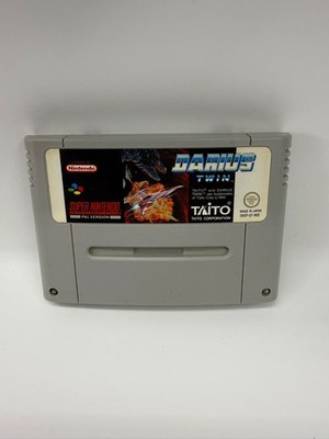 Super Nintendo SNES   Darius Twin (PAL)   Original Modul   getestet