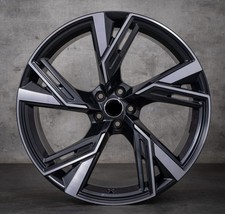 X1 Genuine Audi RS6/RS7 22” Diamond Cut Alloy Wheel (4K0 601 025 S) 4K0601025T 