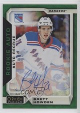 2018 O-Pee-Chee Platinum Rookie Autos Emerald Surge /10 Brett Howden Auto 1n7a