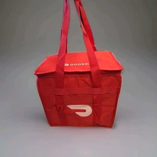 Doordash Insulated Food Delivery Bag Professional Authentic 13×13×8  NEW