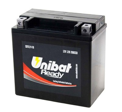 Batterie SLA UNIBAT wartungsfrei  CBTX14, CBTX14-BS, YTX14, YTX14S-BS s. Liste