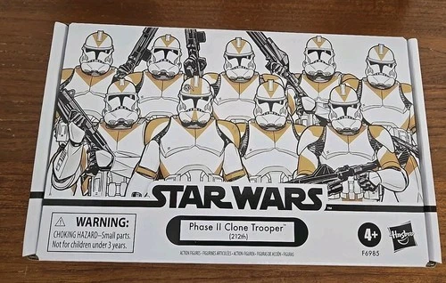 Star Wars Vintage Collection Phase II Clone Trooper 212th 4pc Figures F6985, NEW