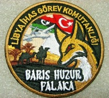 /Turkey Turkish Army UAVs Drones Command SQ in Libya patch