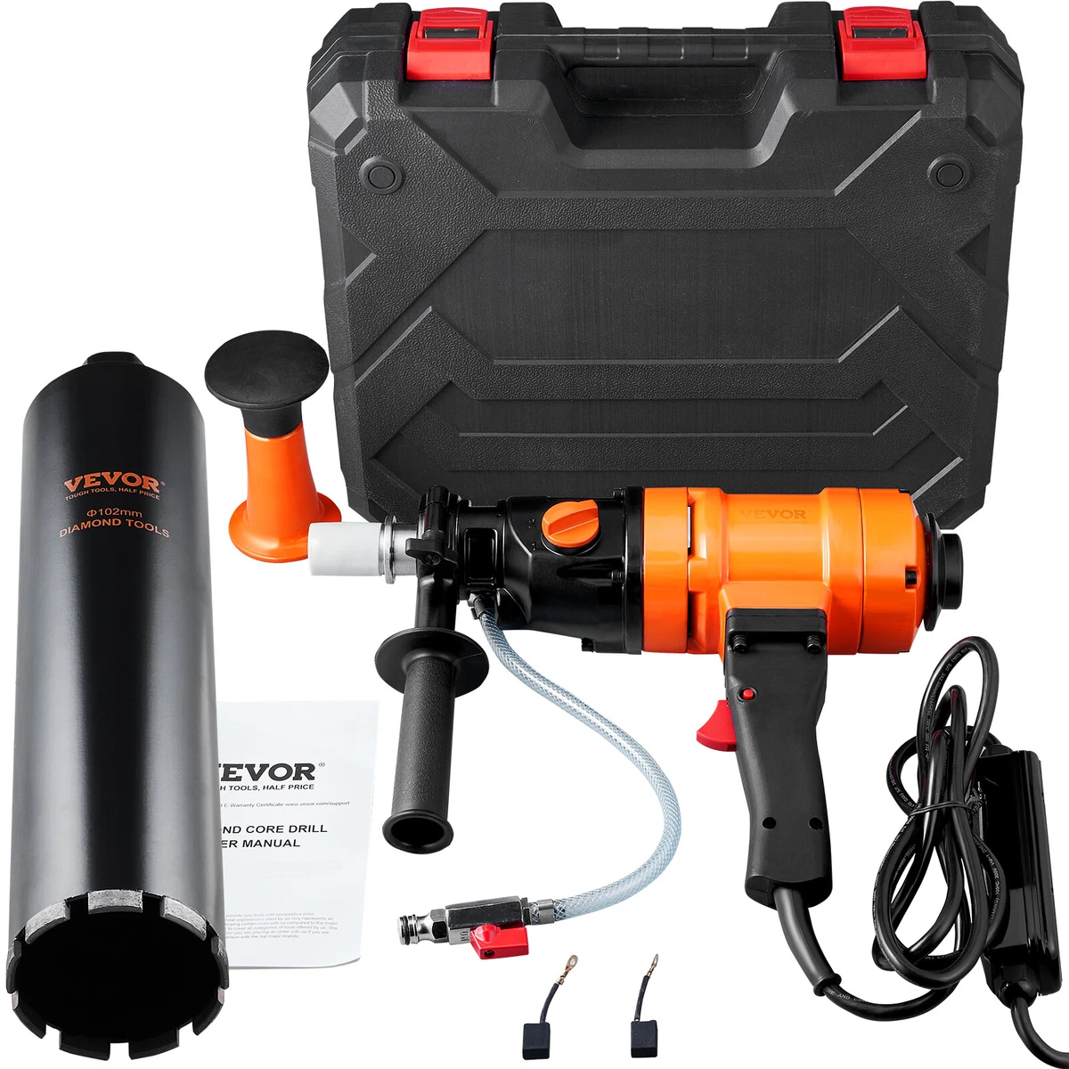 Taladro eléctrico de columna VEVOR 1500W diámetro 8-10,2 cm