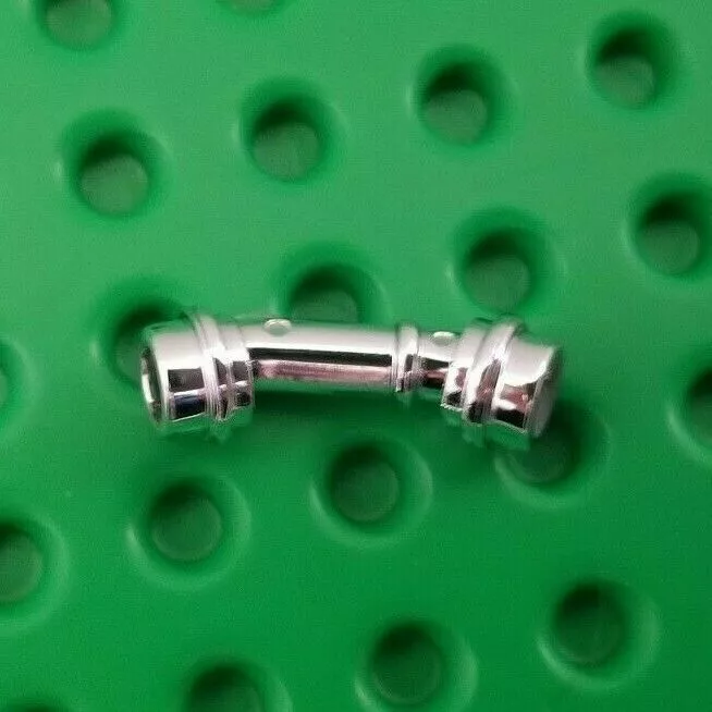 New Lego CHROME Curved Hilt Saber Handle Lightsaber Minifigure
