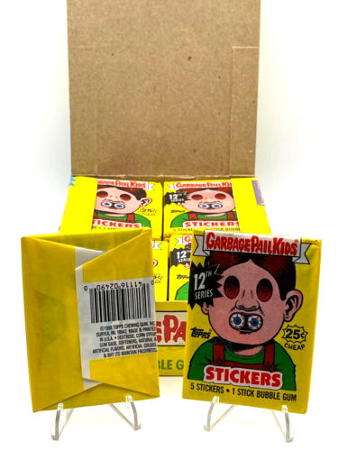 1988 Topps Garbage Pail Kids Original 12th Series - 1 Sealed Wax Pack Authentic - Picture 1 of 6