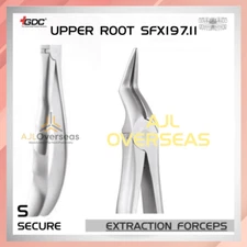 Dental Instrument SFX197.11 SECURE Quality Extraction Forceps Use for Upper Root