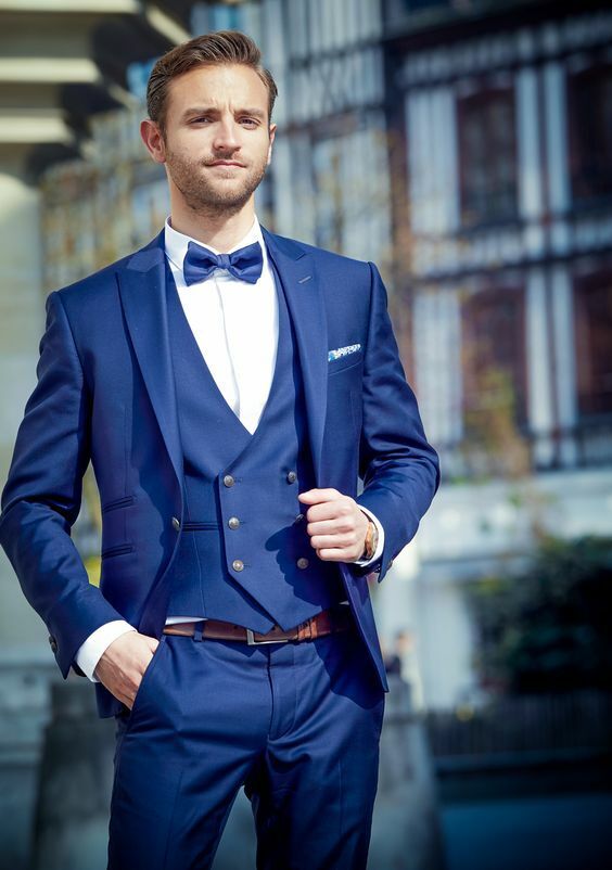 3 Piezas  Wedding suits men, Mens fashion suits, Men dress