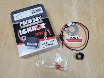 Pertronix Ignition Points-to-Electronic Kit 1847A; Ignitor Bosch 009 for 4 cyl
