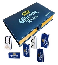 Domino Corona Extra Profesional Fondo Azul Game Brand New