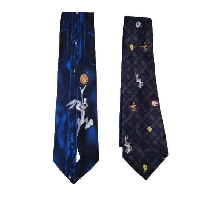Lazos de corbata de baloncesto Looney Tunes para hombres