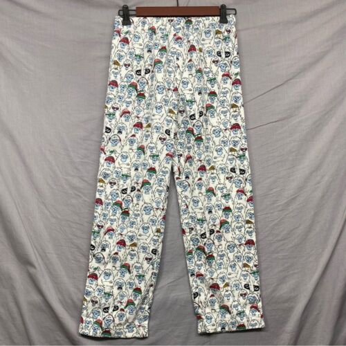 Lands’ End Yetti Pajama Pants White Size | 10 - Picture 1 of 7