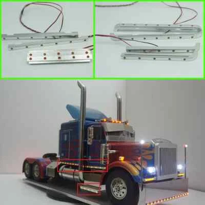 LED Seite Licht Streifen Für 1/14 Tamiya RC Truck Trailer King Hauler 56301 - Bild 1 von 4