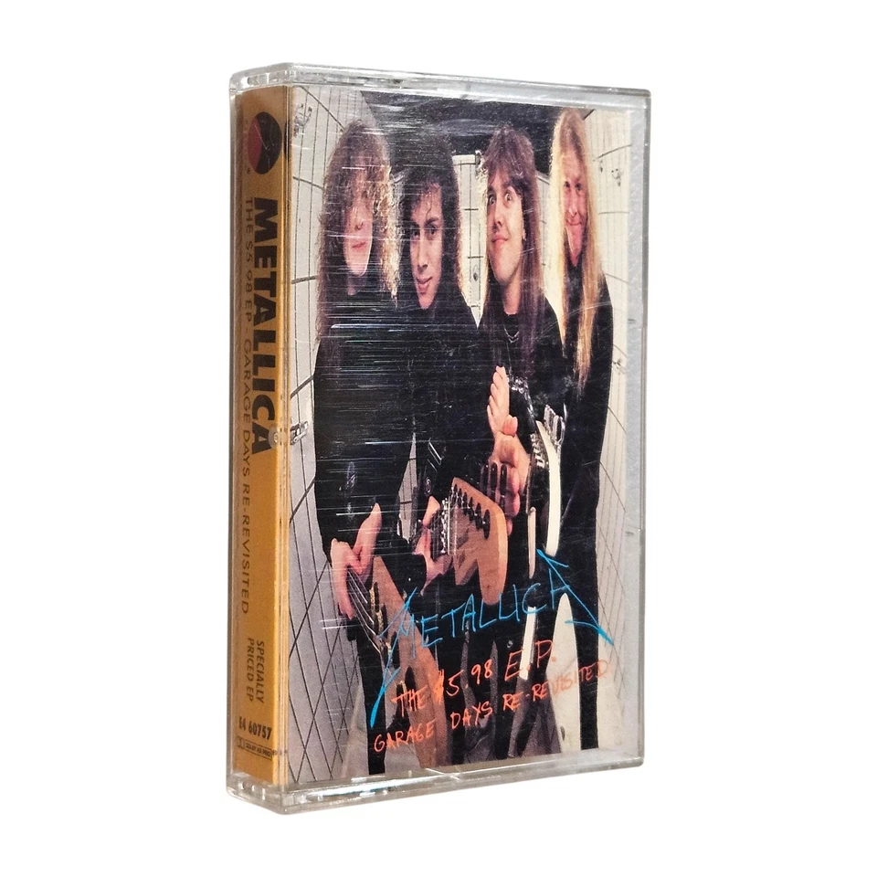 Metallica The $5.98 EP - Garage Days Re-Revisited Cassette Tape 1987 - Image 3 of 4