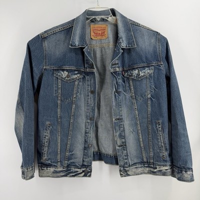 Levi Strauss & Co. Mens Jean Denim Jacket Size XL Cotton 72334