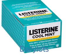 Listerine PocketPaks Breath Strips Cool Mint - 12 - 24 Strip packs lose boxes