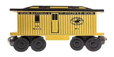 Whittle Shortline Pony Express Mail Sorting Car Wooden Train