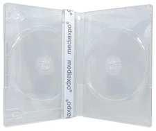 STANDARD Super Clear Double DVD Cases Lot