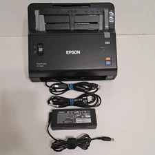 Epson FastFoto FF640 High Speed Color Photo / Slide / Document Scanner TESTED !