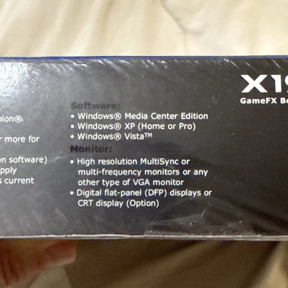 Rare ATI Radeon X1950 Pro Diamond 512MB GDDR3 AGP Graphics Card New In Box - Image 4 of 4