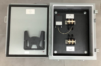 ASCO BC-1100 Power Filter 120VAC 100A 1-Ph w/ Hoffmann A201608LP Enclosure(R104)