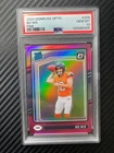 2024 Donruss Optic Rated Rookie Bo Nix Pink Prizm PSA 10 #209