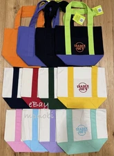 12* Trader Joes Mini Canvas Tote, 12 Colors, One Each