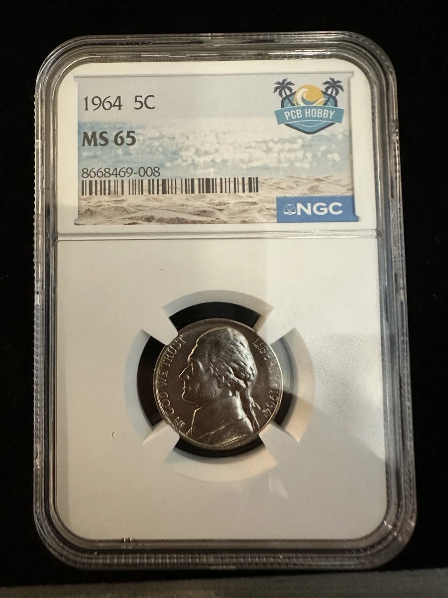 25+ 1964 Proof NGC Certified US Jefferson Nickels (1938-Now) for