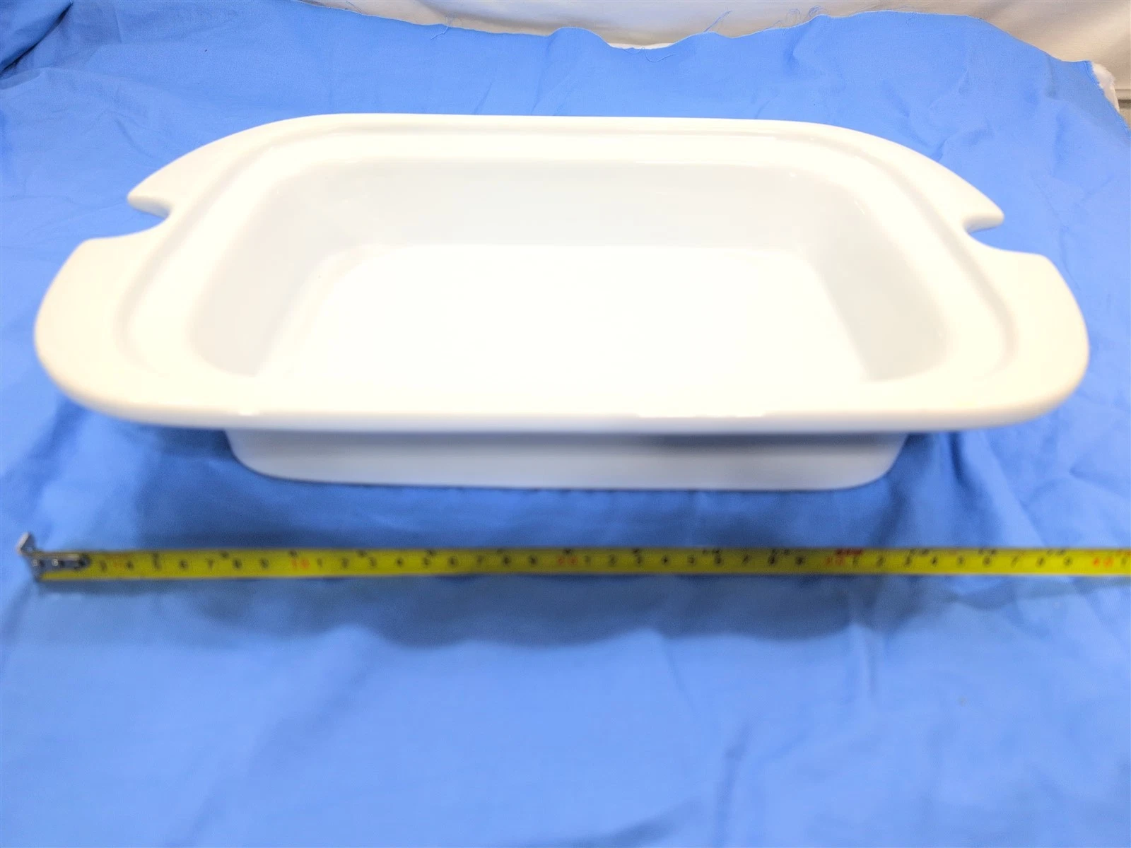 ORIGINAL STONEWARE CERAMIC DISH - Crock-Pot SCCPCCM350 3.5-Quart Casserole Crock