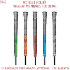 13PCs Golf Girp Golf Club Grip MCC PLUS4 Golf Grip Anti-slip 60R Natural Rubber