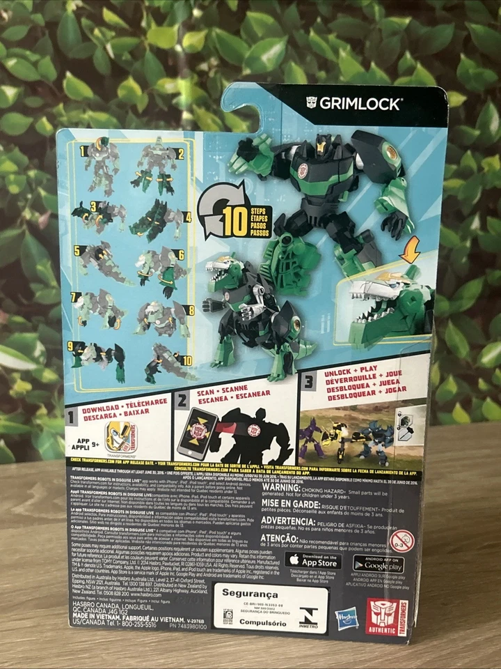 Hasbro Transformers Grimlock Combiner Force Robots in Disguise 2016 New On Card - Image 3 of 4