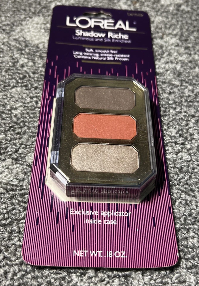 L'Oreal Vintage Shadow Riche LES TWILLS Eye Shadow Trio NOS - Image 2 of 4