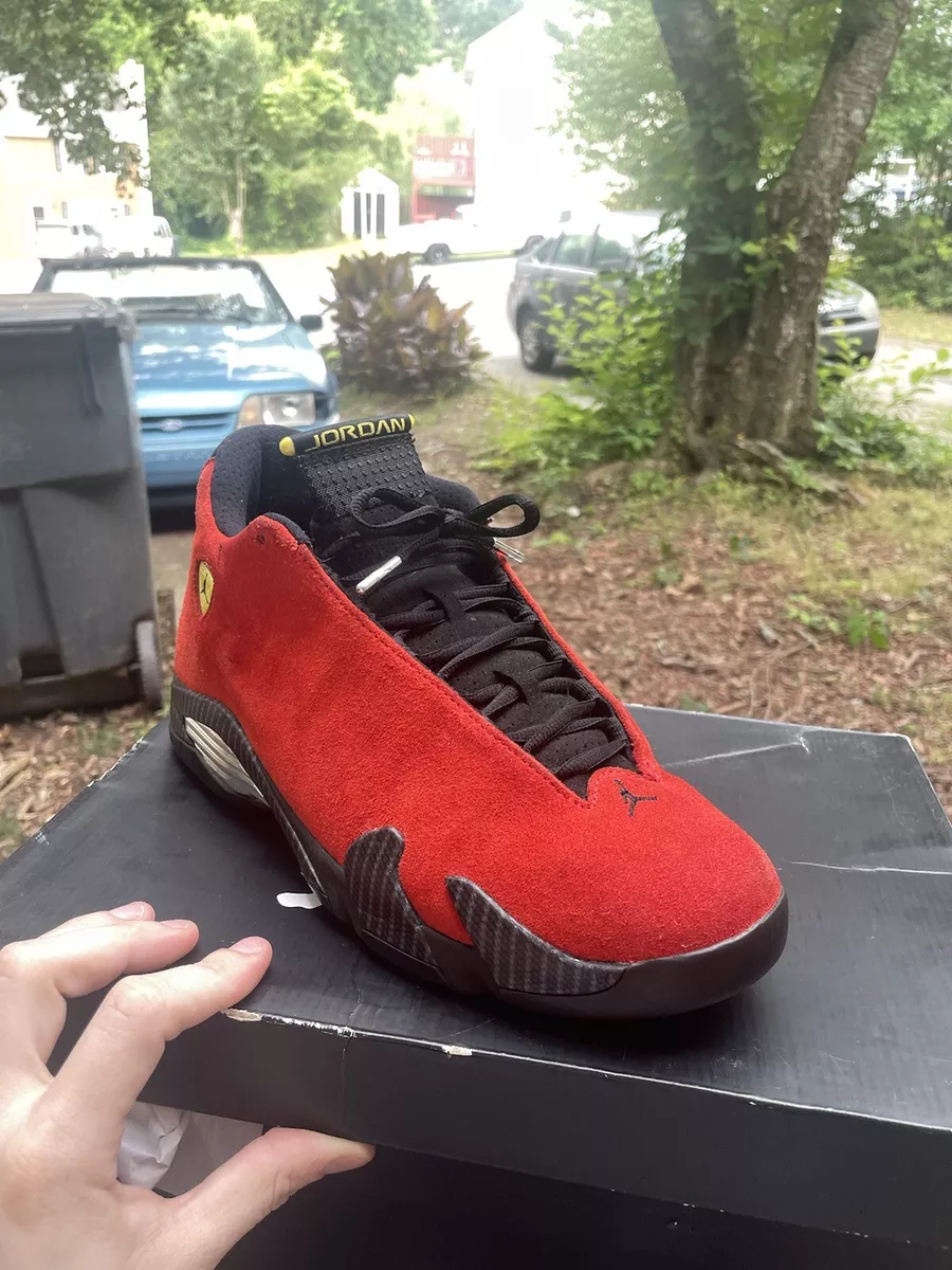 Size 10.5 Jordan 14 Retro Ferrari 2014 eBay