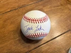 Jack Leiter Signed  Baseball Psa Coa Rangers Autographed