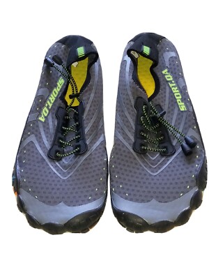 Men\'s Grey Quick Dry Barefoot for Swim Diving Surf Aqua Sport Shoes Men main image 2