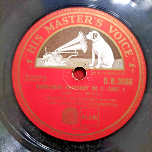 Leopold Stokowski & the Philadephia Orchestra. Hungarian Rhapsody No. 2. 1937 - Picture 4 of 7