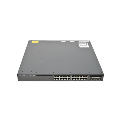 Cisco WS-C3650-24TD-L 24-Port GbE 2x 10G Uplinks 1x PWR-C2-250WAC LAN Switch HSS