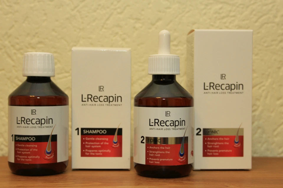 LR L-Recapin Set - 200 ml Shampoo + 200 ml Tonicum